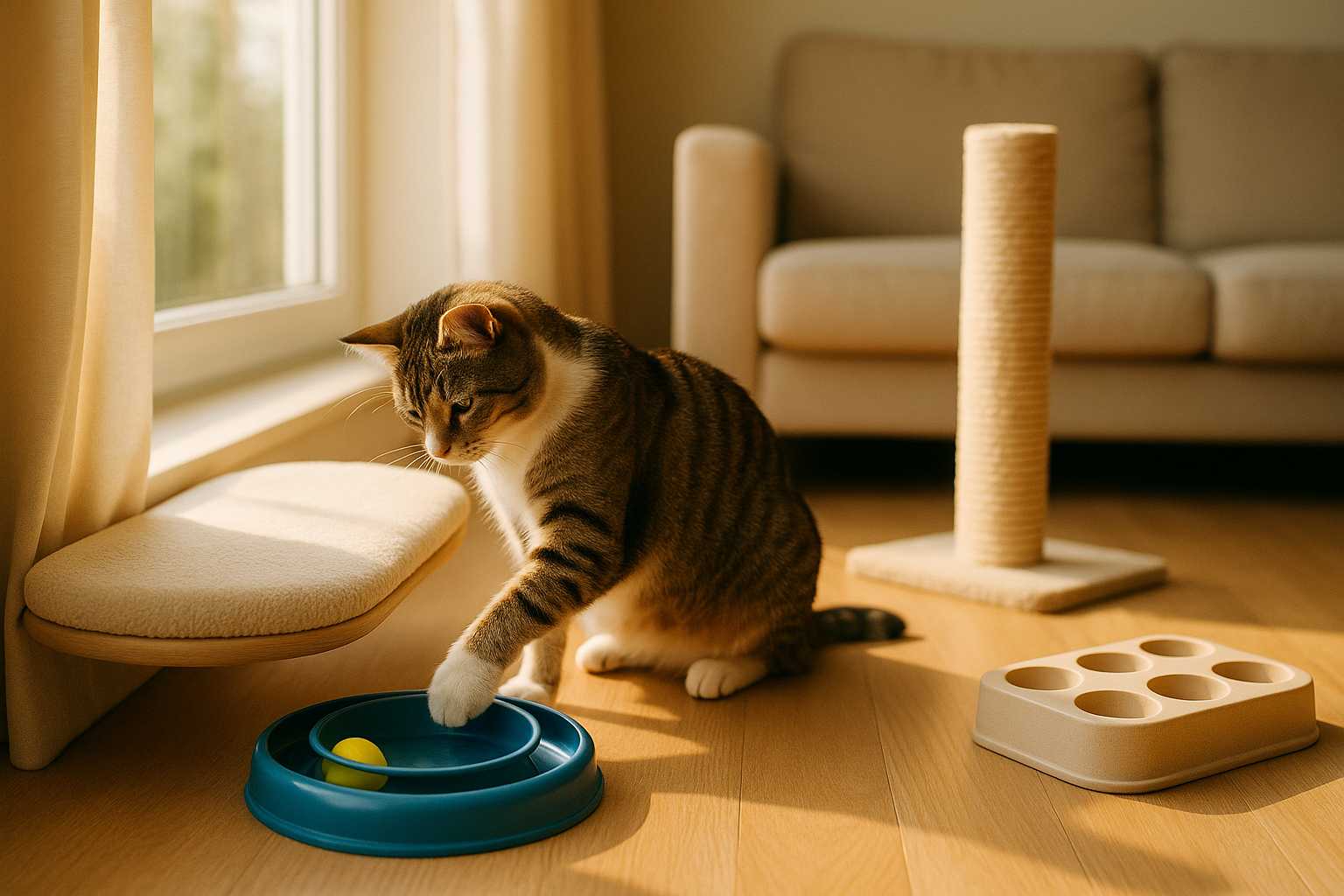 How to Entertain Cats When You Are Not Home