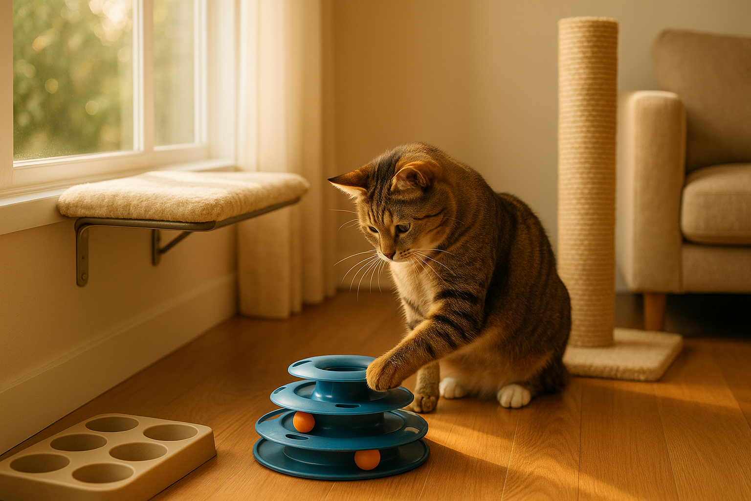 How to Entertain Cats When You Are Not Home