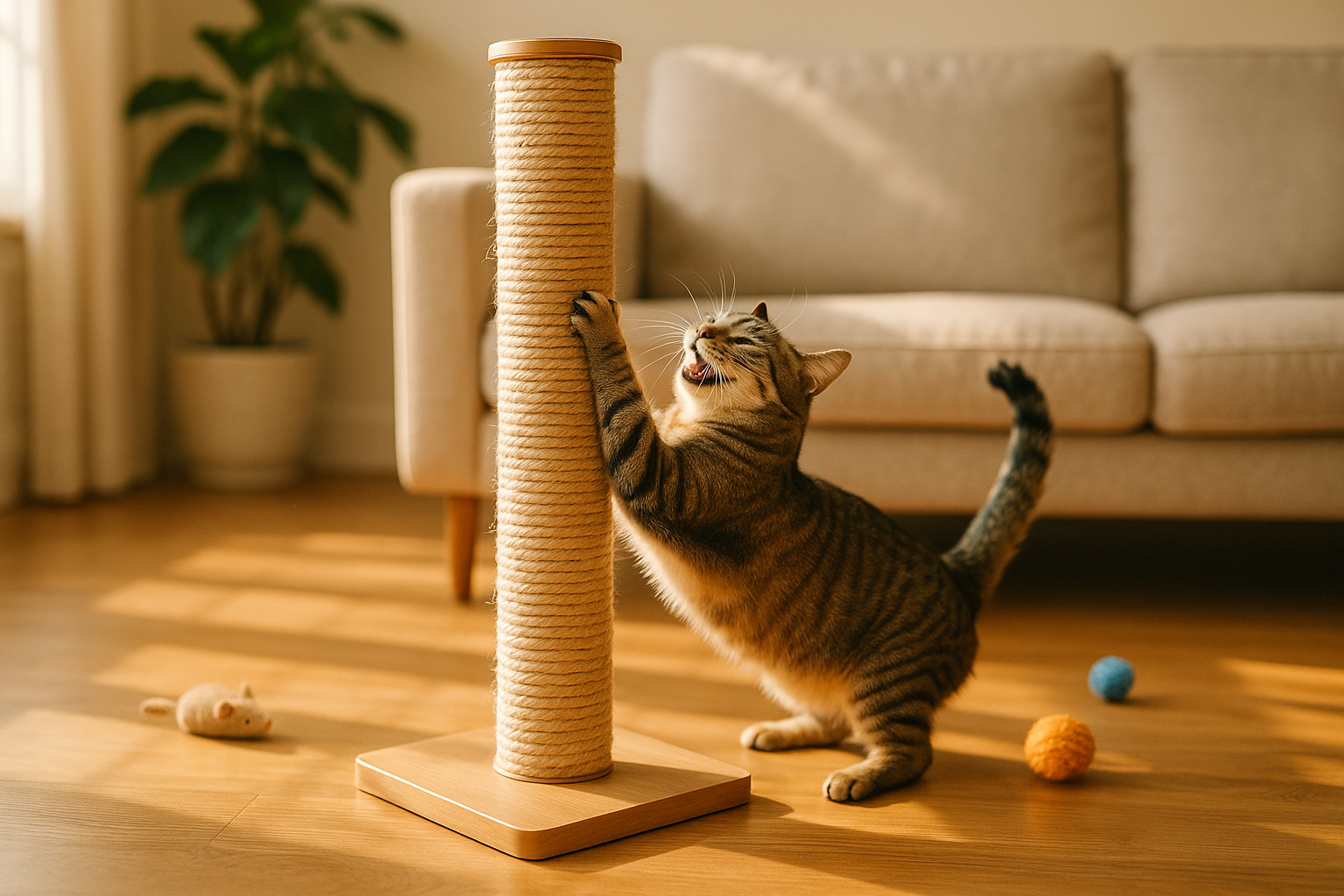 Best Scratching Posts for Indoor Cats That Save Your Furniture