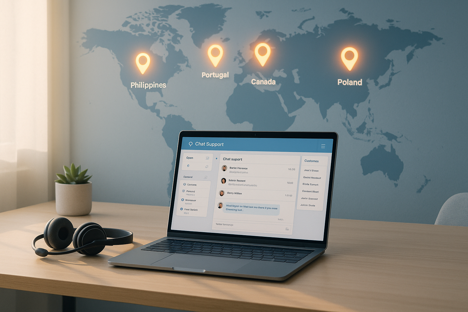 Best Countries Hiring Remote Chat Agents for Beginners