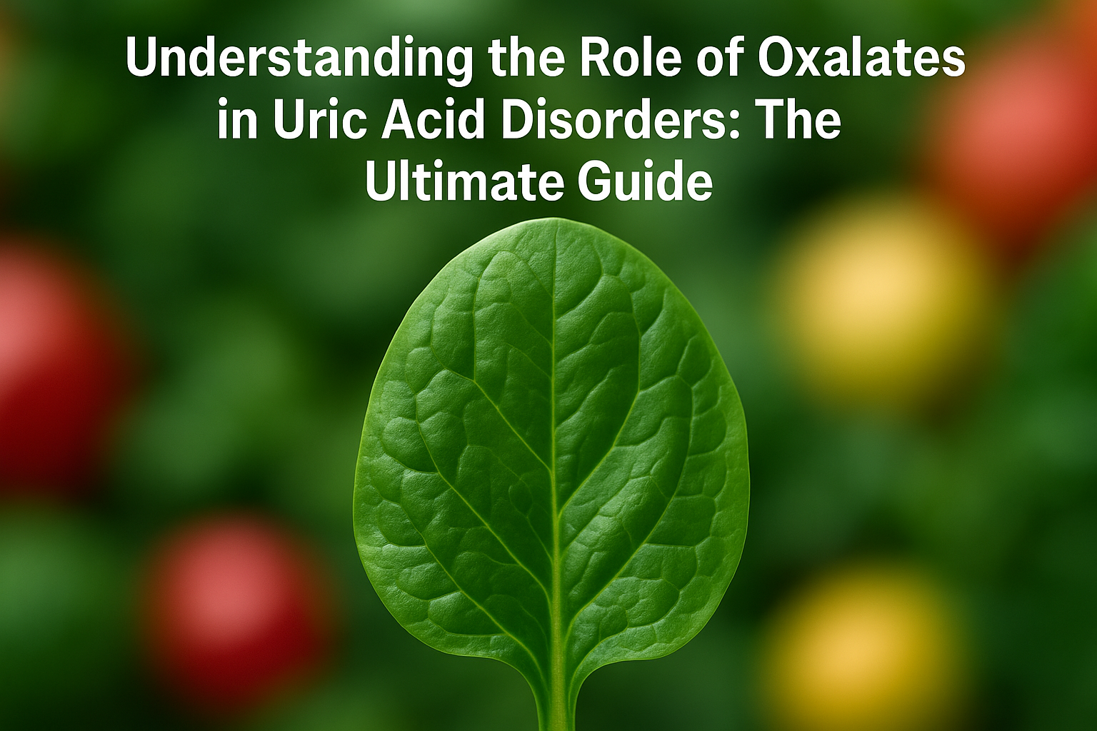 Understanding the Role of Oxalates in Uric Acid Disorders: The Ultimate Guide Understanding the Role of Oxalates in Uric Acid Disorders: The Ultimate Guide