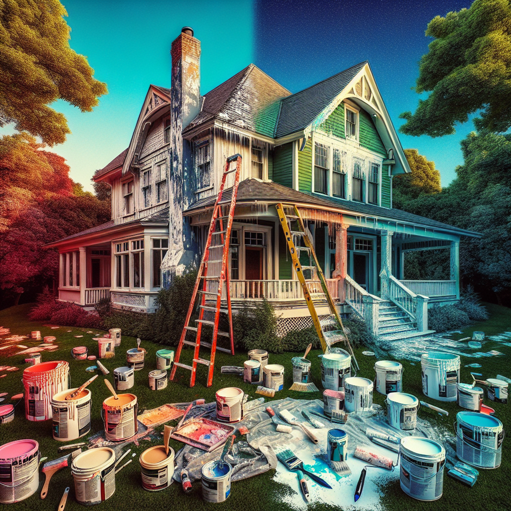 Whats The Best Approach To Repainting A Homes Exterior? Whats The Best Approach To Repainting A Homes Exterior?