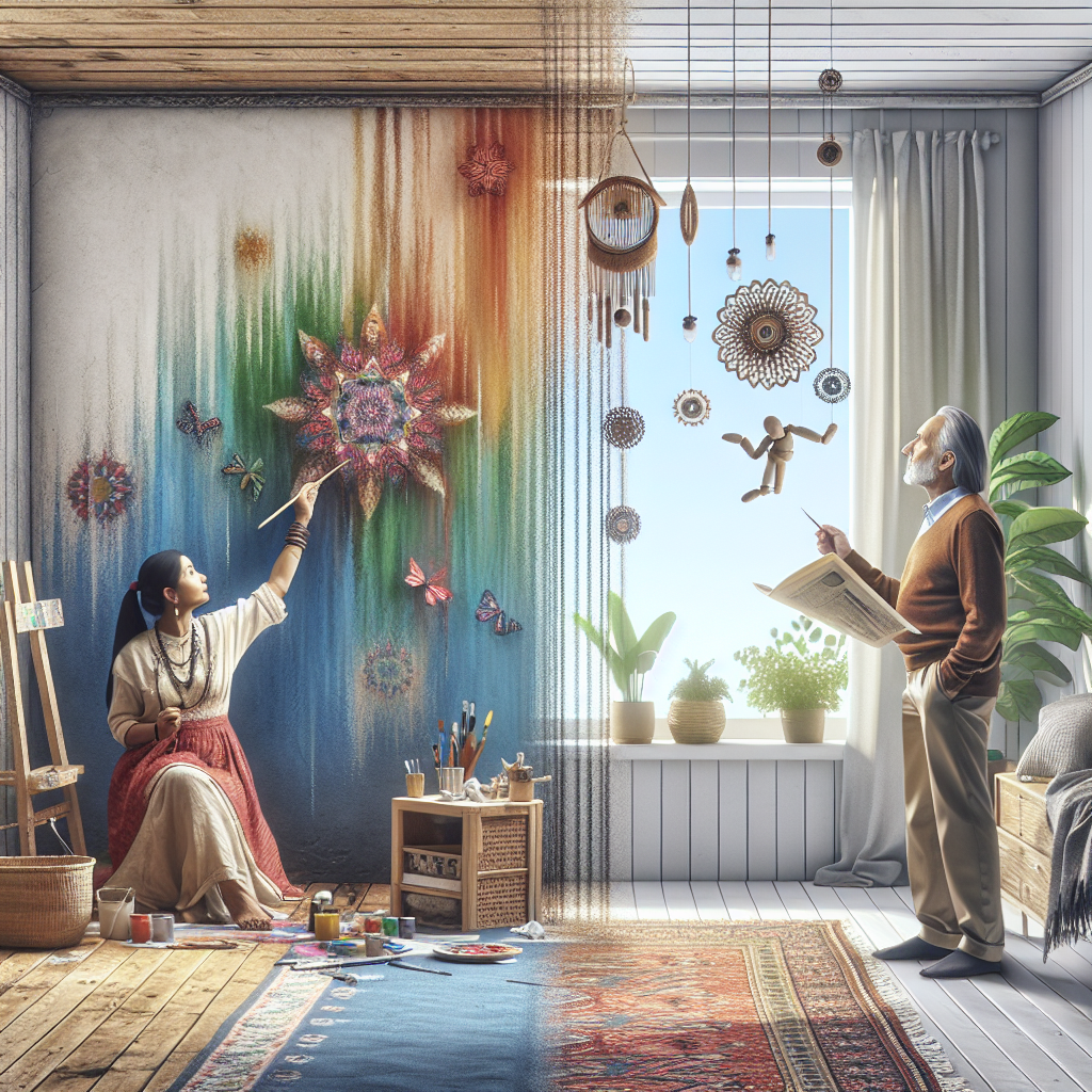 How Can I Add Character To A Plain Room?