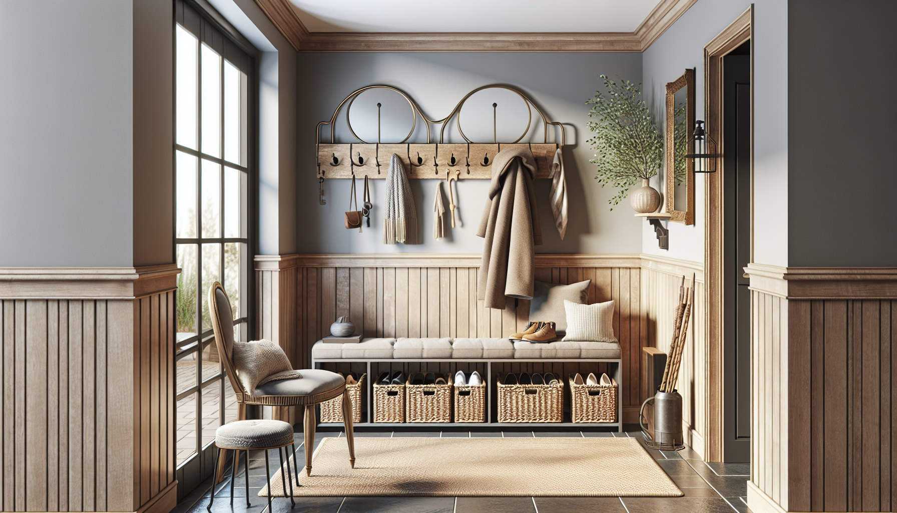 How Can I Create A Functional Mudroom Or Entryway?