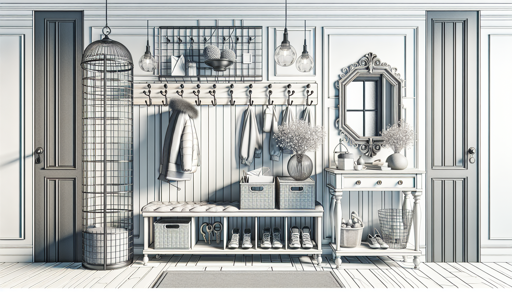 How Can I Create A Functional Mudroom Or Entryway?