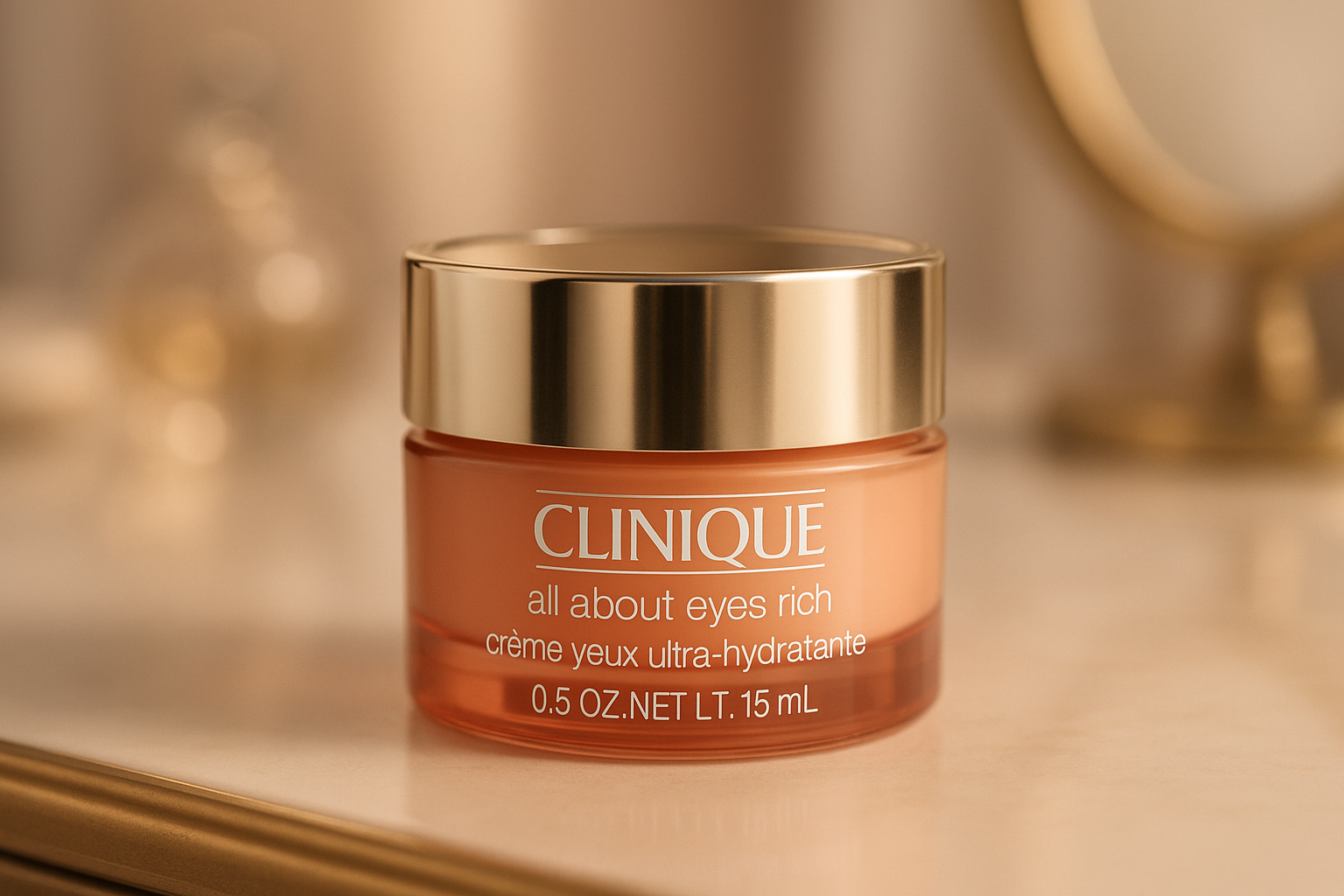 Clinique All About Eyes Rich Cream, 0.5 Ounce